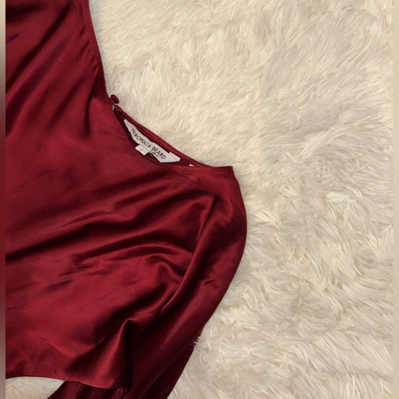 NEW, Veronica Beard Sabri Long Sleeves midi modest silk Dress Size 0 - Picture 6 of 9